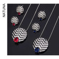 Custom Jewelry Manufacturers Beautiful Fashion Jewelry Sets Necklace and Earring Dubai Jewelry Sets Jewellery for Gift
