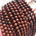 Healing Crystal Agate Gem Stone Loose Beads 8mm Classic Design Wholesale Natural Gemstone Stone Beads Mahogany Obsidian