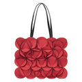 Large Capacity Spliced Three-dimensional Flower Tote Bag Women's Fashion All-in-one Shoulder Handbag