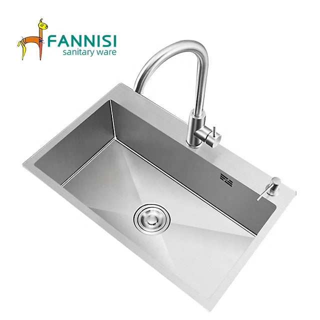 Modern Kitchen Sinks Stainless Steel Single Bowl Kitchen Sink
