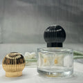 Luxury Popular Golden Magnetic Metal Bottle Cap for Perfume Glass Bottle