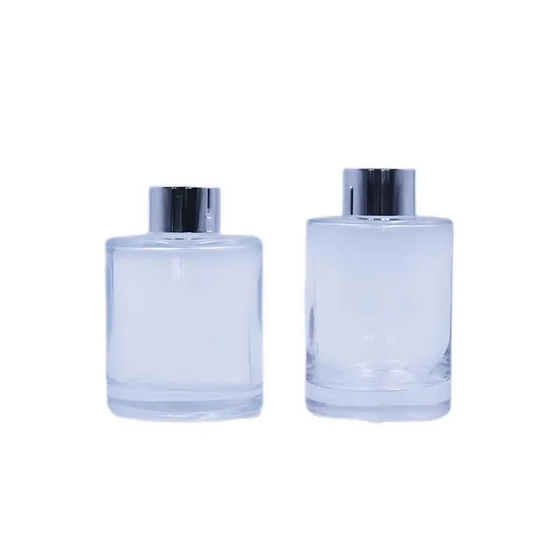Wholesale Luxury 120ml 150ml Screw Cap Reed Diffuser Bottle with Custom Logo and Box Empty Glass for Home Decoration