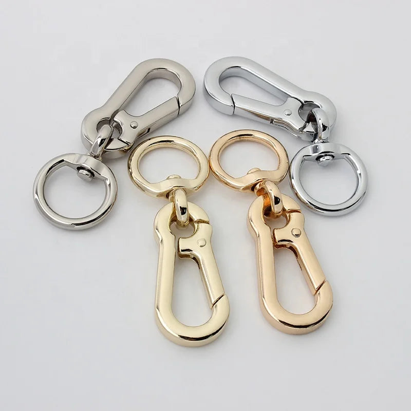 Hot Sale Swivel Dog Hook Snap Hook Buckles Personalized Handbag Hardware Accessories DIY Metal Lobster Clasp for Bag