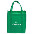Reusable Laminated Non-Woven Shopping Bag with Foldable Handle Convenient Grocery Bag