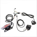 Electric Bicycle Front Light Horn Tail Light Turn Signal Set Five Star Switch Button Skateboard Light Group Modified Parts