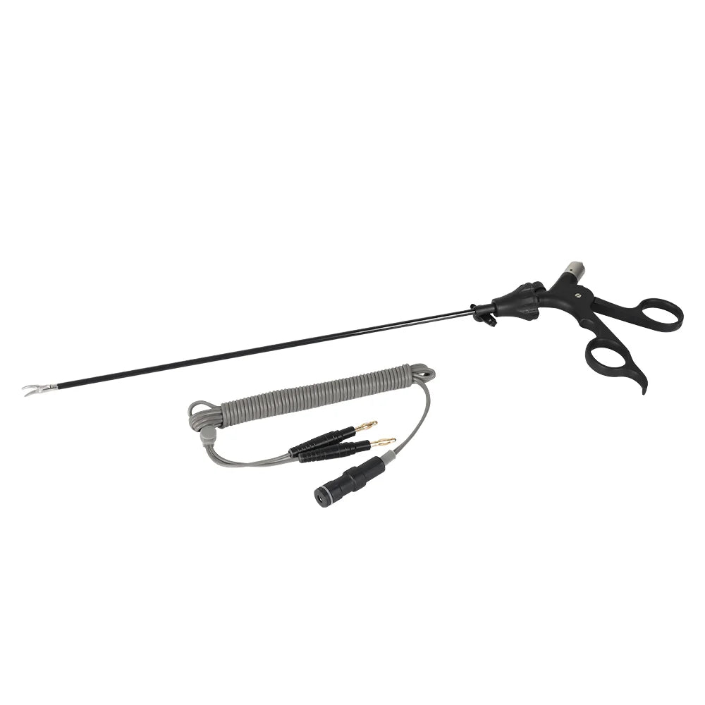 Laparoscopic Maryland Grasper Bipolar Coagulation Forceps Double Single Electrode Maryland Curved Forceps