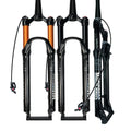 Bicycle Fork Factory Wholesale Magnesium Alloy 26 27.5 29er Air Suspension MTB Mountain Bike Dirt Bike Front Fork
