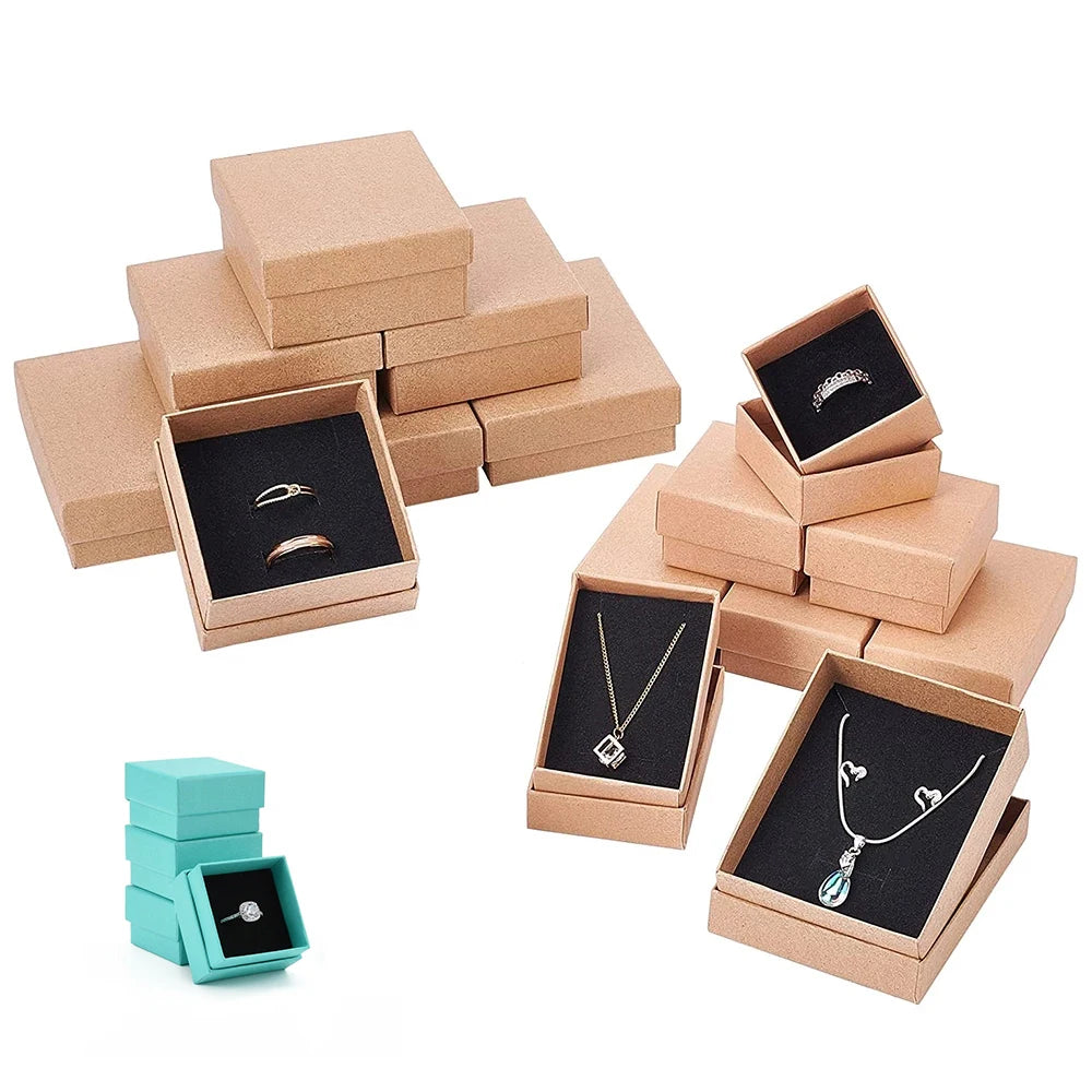 Wholesale Custom Logo Printed Shipping Foldable Gift Paper Necklace Package Box