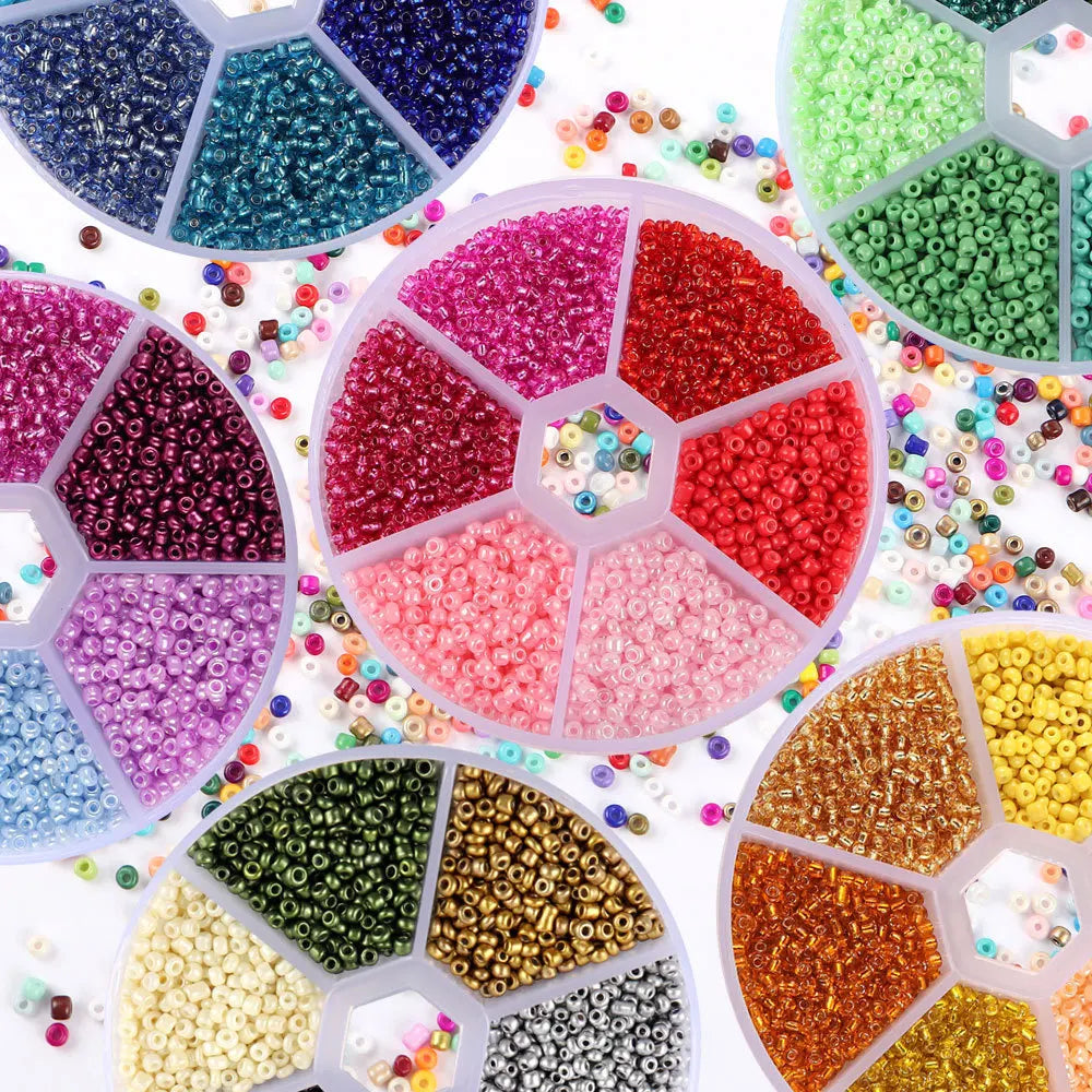 Wholesale High Quality 2mm Glass Seed Beads Kit for Jewelry Making