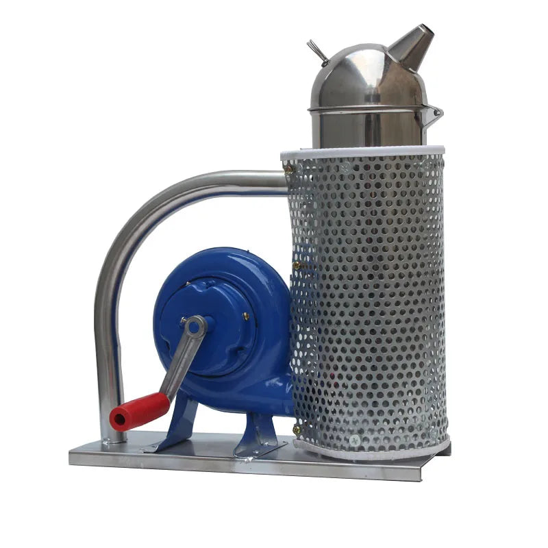 CHINABEES Stainless Steel Large for Flow Rate Manual Bee Smoker Condition New for Beekeeping & Apiculture