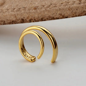 ICEBELA 2026 New Arrival High Quality Ear Cuffs 925 Sterling Silver Large Female De Plata Gold Plated Clip Hoop Women Earrings