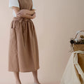 Wholesale Eternal Eagle LY-1654 Custom Linen Sleeveless Adults Salon Aprons Pockets Durable Eco-friendly DIY Personalized