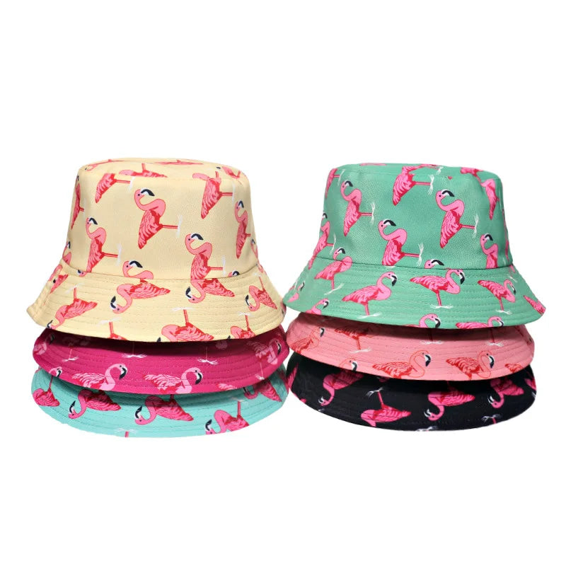 BSBH Manufacturer Winter Hat Women Cotton Reversible Bucket Cap Hat  Logo Custom Bucket Hat Embroidery Logo All Over Print