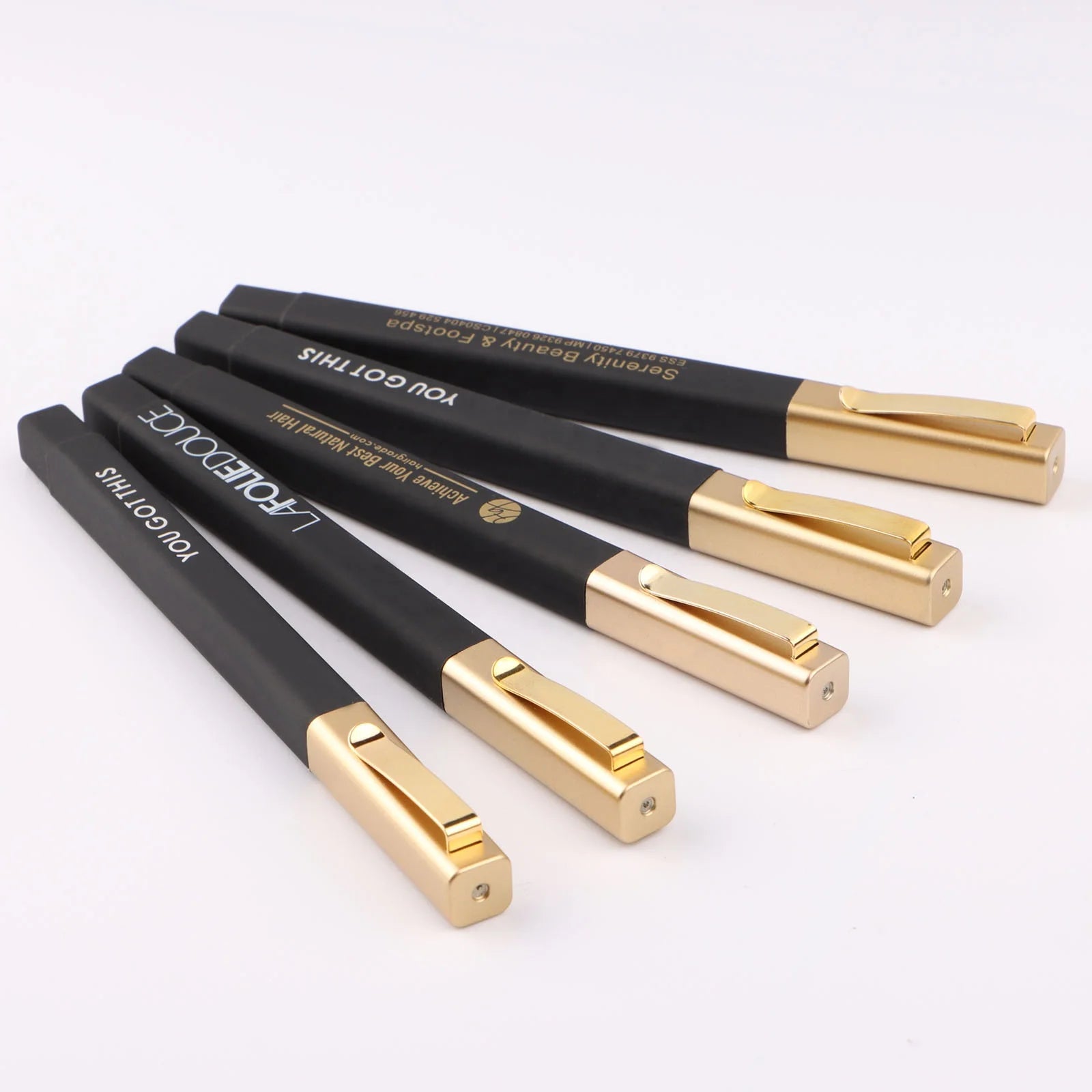 Personalized Square Ballpoint Pen New Design Soft Touch Rubberized Plastic Print Logo