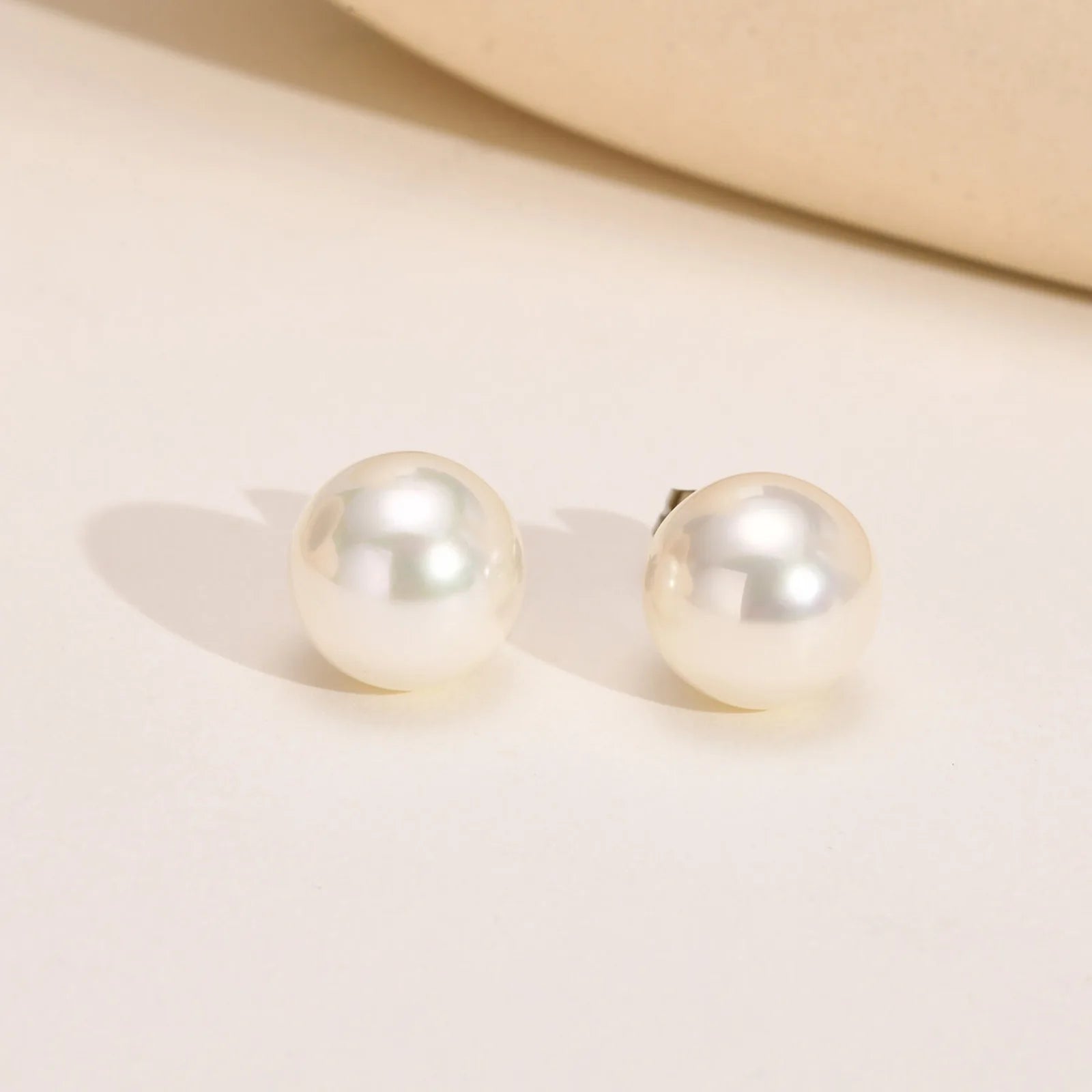 Taige Stainless Steel Pearl Earrings Mini Small Color New Autumn Products