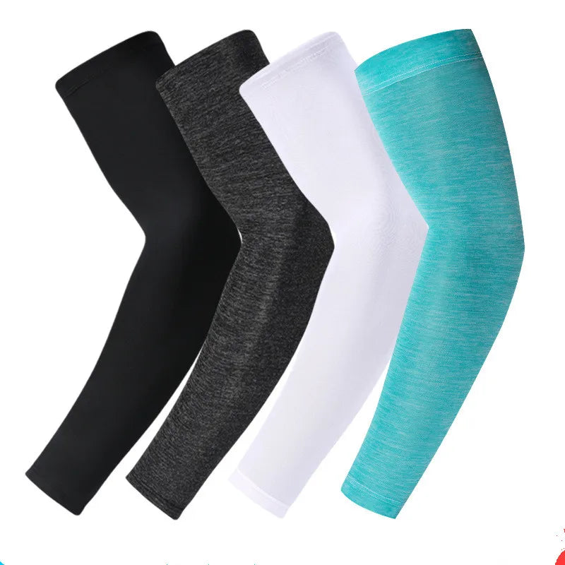 Ruidong UV Sun Protection Cooling Compression Sports Arm Sleeve Cycling Fishing Cycling Sublimation Blank Arm Sleeves