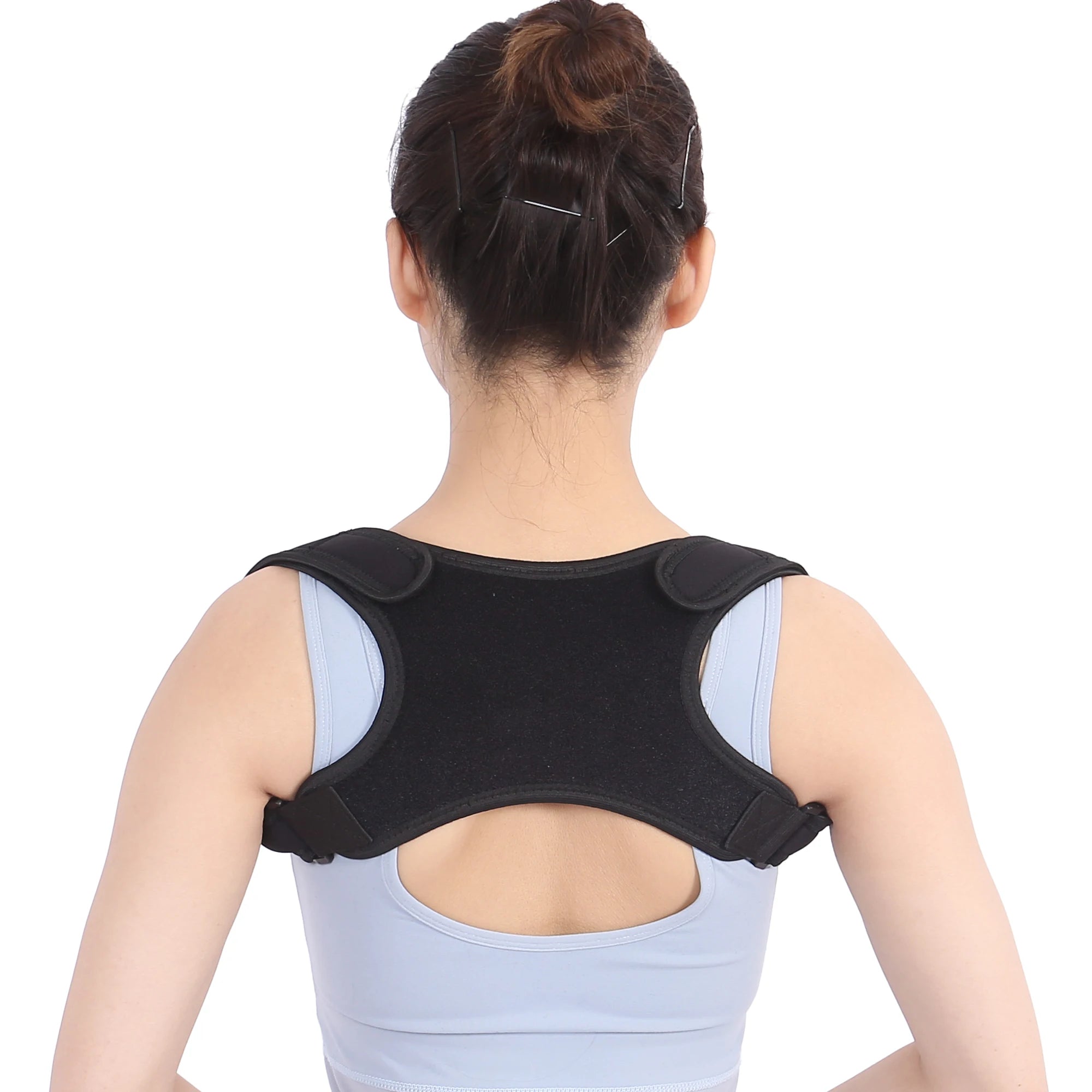 Adjustable Back Brace Straightener Posture Corrector for Men Women Back Support Brace