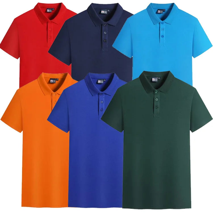 200 Grams Hot Sales Customizable Men's Short Sleeve for Shirt Quick Dry Golf T-Shirt Comfortable Casual Knitted Breathable