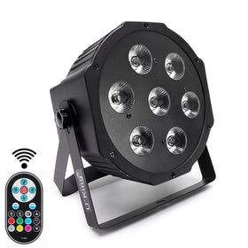 U`King Factory Price 7*10w RGBW LED Lights for Stage Party Wedding Church Bar KTV Disco DJ Can Par Light