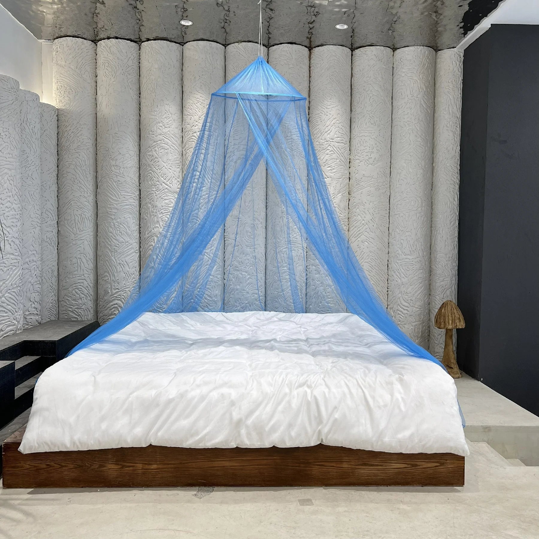 2025 Hot Selling Family Romantic Conical Round Mosquito Net & Bed Canopy for Romantic Nights