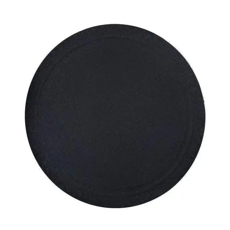 Bath Spa Rubbing Tool Black Round Skin Exfoliating Sponge Scrubber Double-Sided Bathing Gloves Towel Body Cleaning Rubber Pads