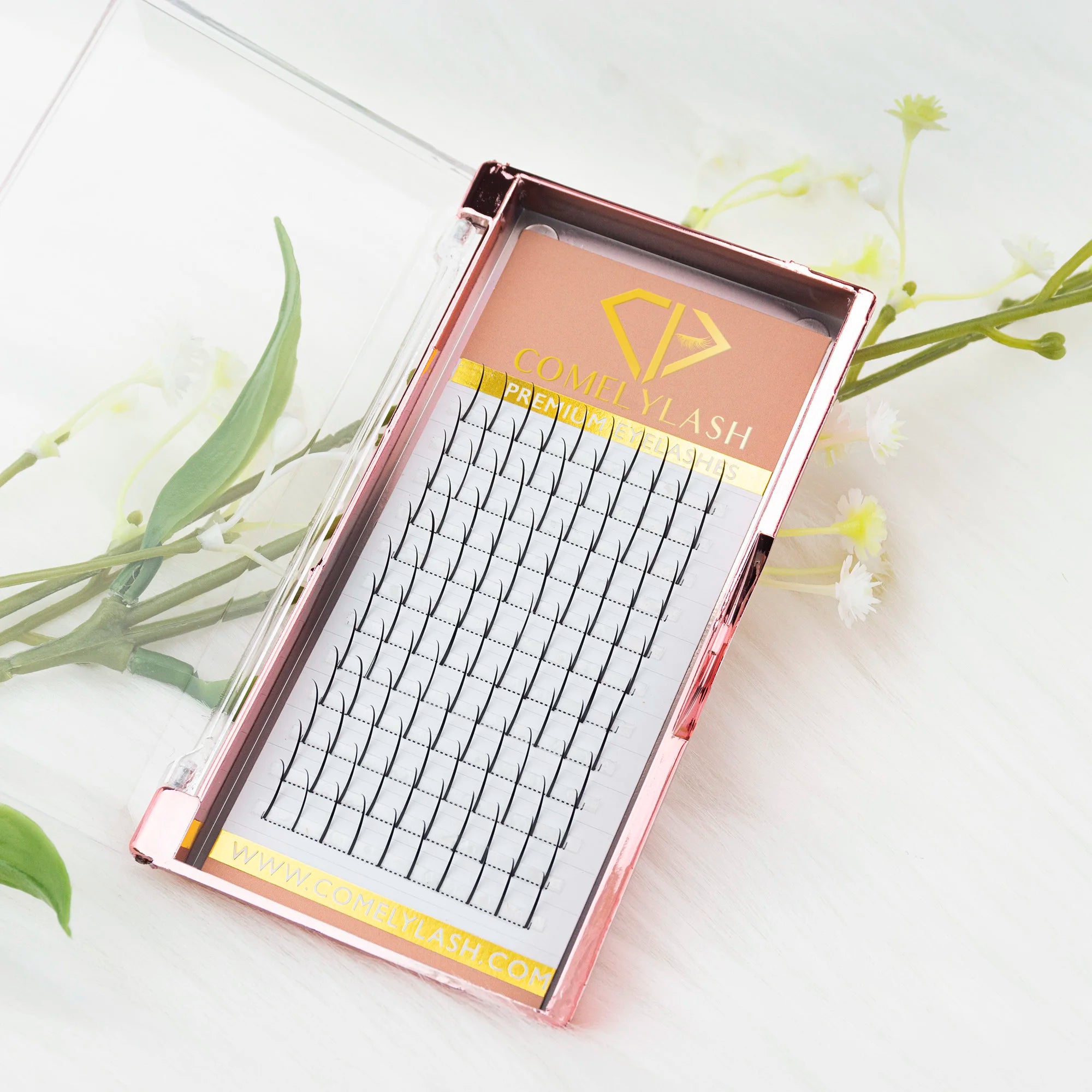Comelylash Whispy Lash Spike Premade Lashes a Style Spike Eyelash Extensions Spiked Lashes