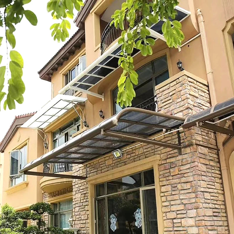 The Multi-function Waterproof Retractable Roof System Outdoor Motorized Full Cassette Balcony Folding Arms Awning for House Use