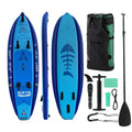 GUETIO Factory OEM BSCI CE Stand up PVC Inflatable Fishing Paddle Paddle Boards Standup Isup