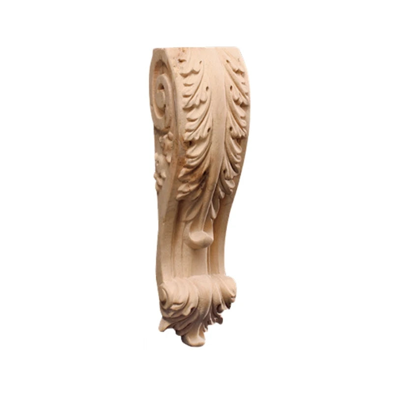 High Density Accessories Beautiful Furniture Decorative Carved Corbels Wood Bracket Wood Decorative Corbel Corner Carved Corbels