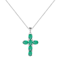 Abiding Wholesale Popular Jewelry Natural New Arrivals Green Agate 925 Sterling Silver Pendant for Women