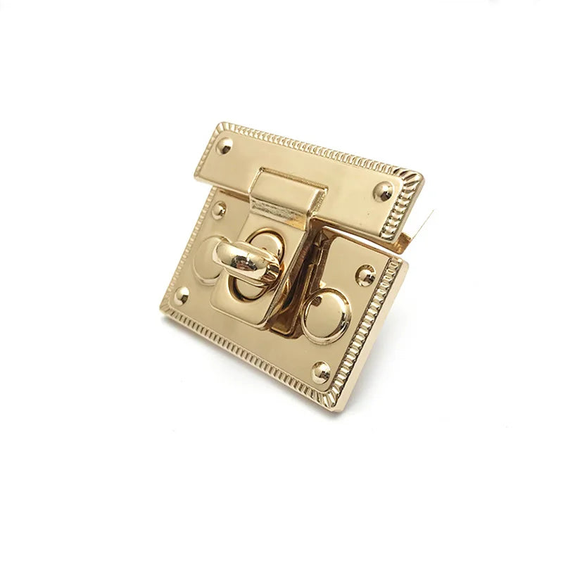 Deepeel AL615 45*15mm Purse Hardware Accessories Bag Closure Clasp Bags Push Lock