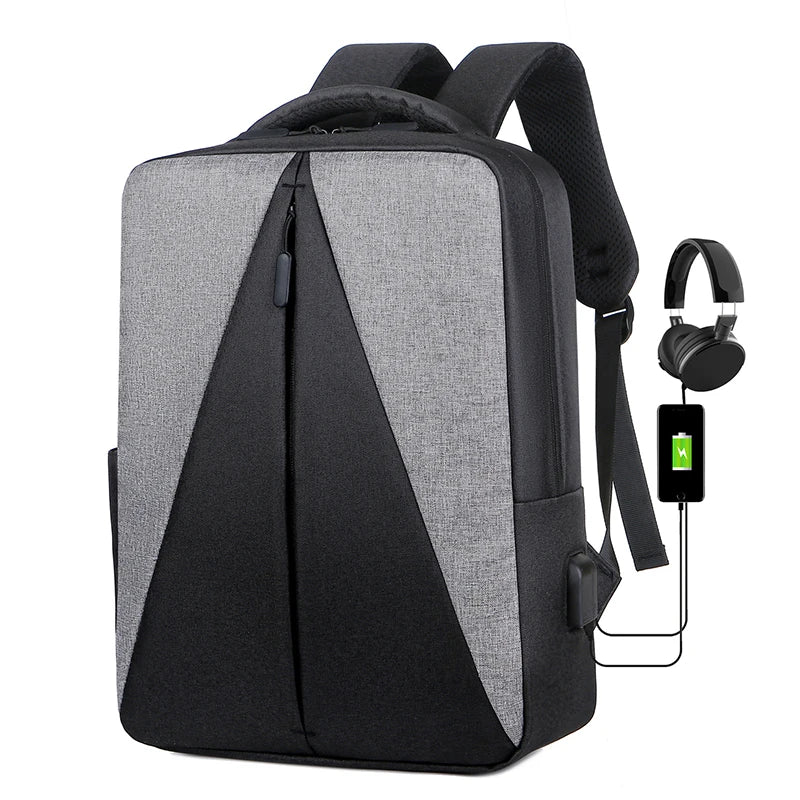 Wholesale Portable Business Men 15.6 Inches Computers University Bag USB Laptop Accessories Bags Backpack for School