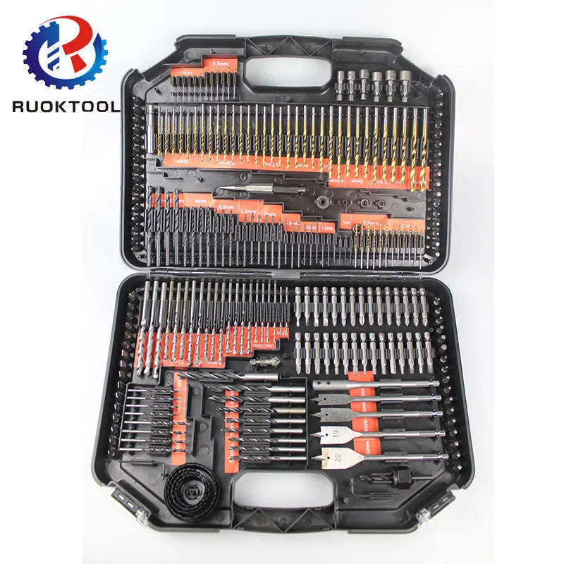 Multifunction 246pcs Drill Bit Set for Wood Metal and Concrete Power Tools Kit Electric Drill Hand Tools Box MegaBDM