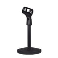 Hot Sales Rayyu RX-111 Metal Black Foldable Adjustable Round Base Microphone Stand for Desktop Conference Use