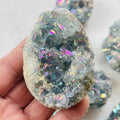 Wholesale Natural Raw Celesite Cluster Rough Aura Celestite Geode
