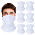 Sublimation Blank White  Men Neck  Gaiters Scarf Face Covering  Fishing Cycling Running Masks Seamless  Magic Tube Bandana