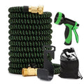 Water Hose Nozzle Lightweight Non-Expanding Water Hose Resistant for Garden Hose 50ft
