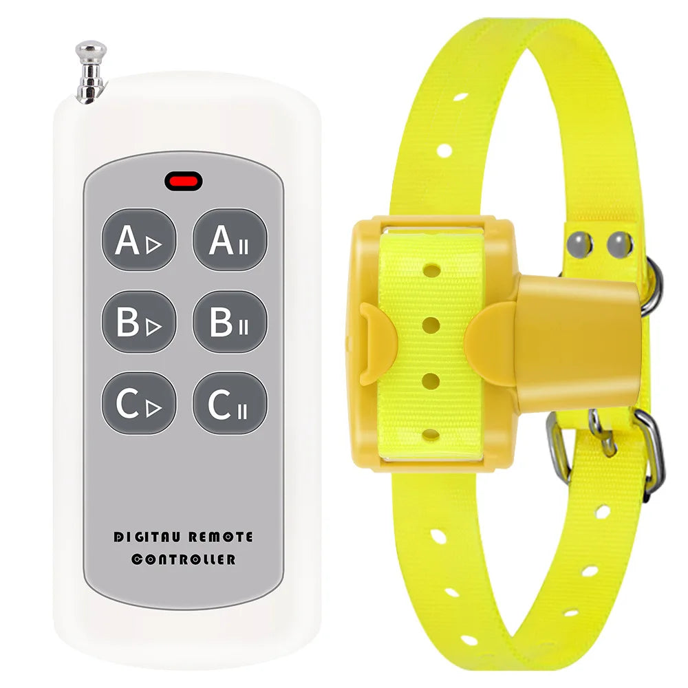 Outdoor Hunting Dog Beeper Collars with Remote Control Training for Max. Three Dogs