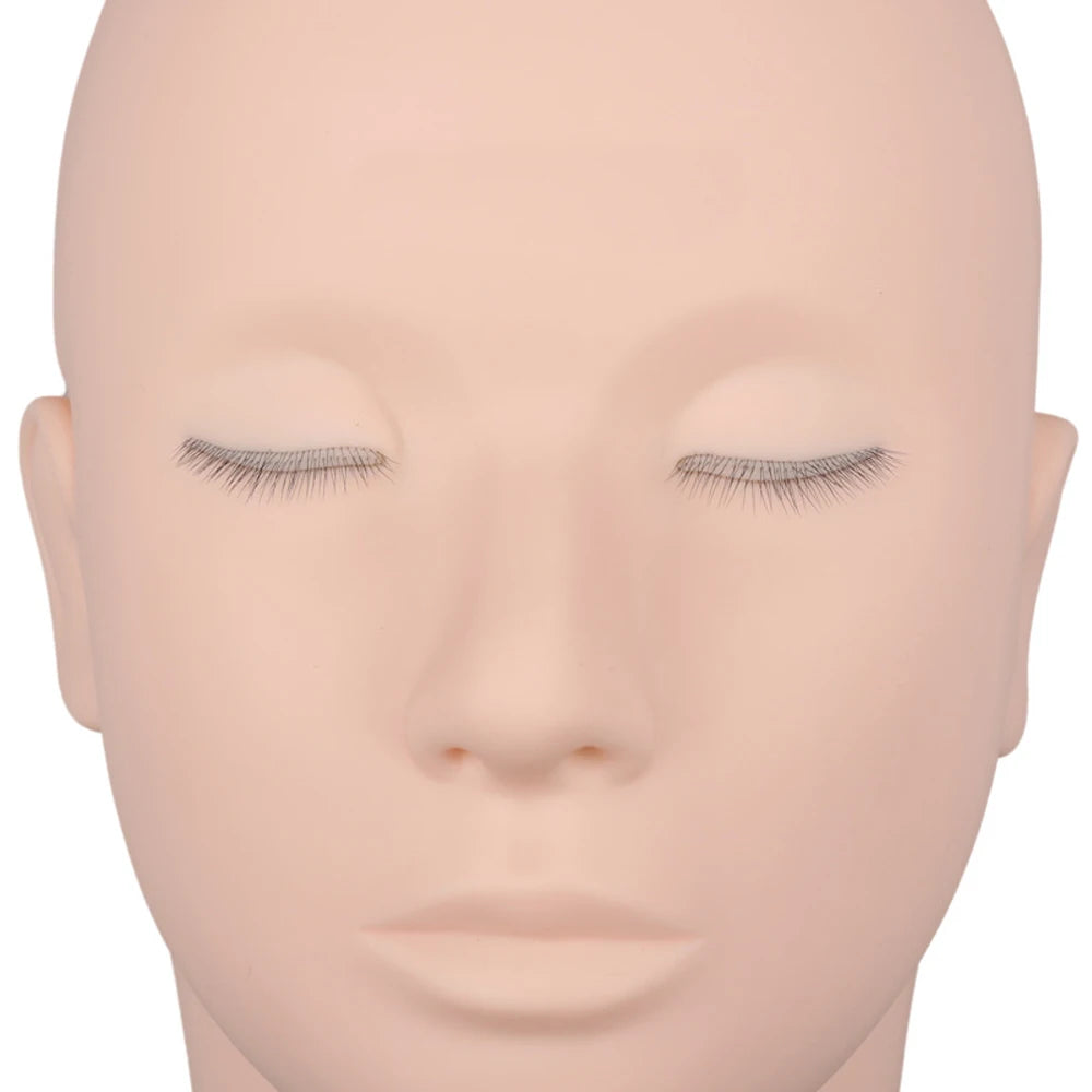 VEYES Lash Practice Mannequin Head With 3 Layer Lashes Wholesale Lash Extensions Mannequin Heads