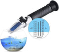 AUTOUTLET Eco-Friendly Plastic Refractometer for Saltwater Aquarium & Seawater Testing