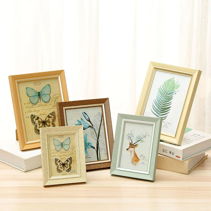 PVC Photo Frame Small Size Wholesale DIY Photo Frame Wall Creative Arts for Painting Custom Frames Hanging Home Decoration