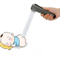 Floor Mounted ABS Modern Toilet Bidet Sprayer Holder Double Spraying Nozzle Self-Cleaning Apartment Bathroom Outdoor Use