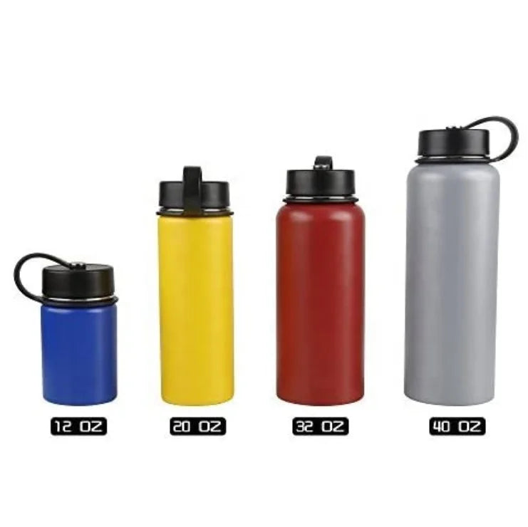 Wholesale Double Wall Water Bottles Sport Vacuum Insulated Stainless Steel Sport Thermos Flasks Manufacturing