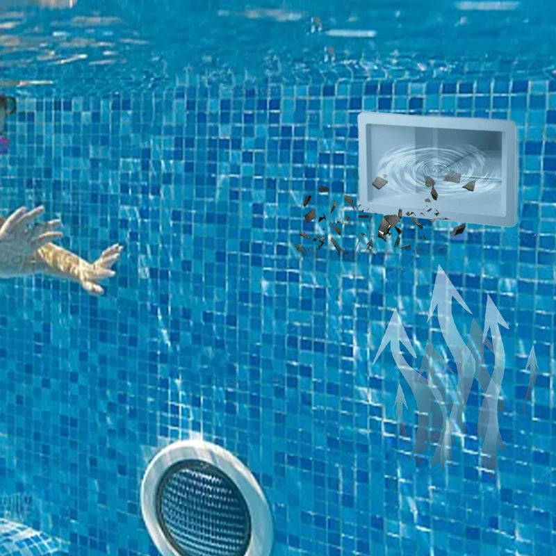 Factory Manufacturer Swimming Pool PVC Cleaning Fittings Wall Mounted ABS Wide Mouth Skimmer