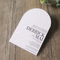 2026 Eco-Friendly Luxury Birthday Wedding Invitations Modern Simple Custom Business RSVP Cards Unique Angel Music Style Paper