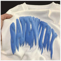 260 Gsm Supima Cotton T Shirt for Men With Logo Tee Short Sleeve Men Custom 3d Foam Puff Print Graphic T Shirt Puff Print