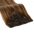 High Quality Wholesale 12A Russian Double Drawn Human Hair Extensions Clip Ins Human Hair Extensions Clip Ins