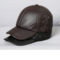 X1923  Natural Sheep Skin Baseball Caps Adult Sheep Leather  Hats Genuine Skin Beret Caps Beret Hat