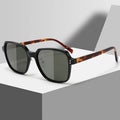 New Arrival TR90 Sun Glasses 2024 Custom Logo Square Sunglasses for Unisex Black PC Frame UV400 Lenses Wholesale Men Women