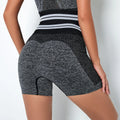 Women's 2026 High Waist Bike Yoga Shorts Butt Lifting Jacquard Weave Eco-Friendly Four-Way Stretch Breathable Workout Gym